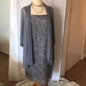 💝 RM Richards Cocktail Dress/Chiffon Jacket